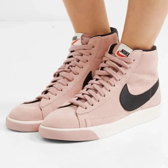 Nike Blazer Mid Vintage Sneakers- Blush - Picture 1 of 6